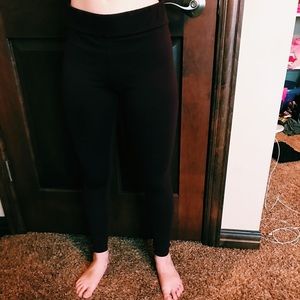 Matty M cranberry colored leggings